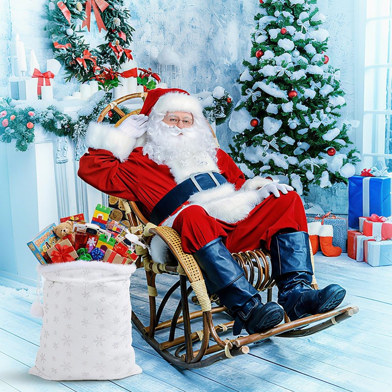 Shappy Large Sequin Christmas Santa Gift Sack