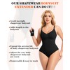 AHENCON Bodysuit Extender 2 Snap Crotch Add Length To Shapewear