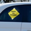 ASSURED SIGNS Baby On Board Sign with Suction Cups,Baby Safety