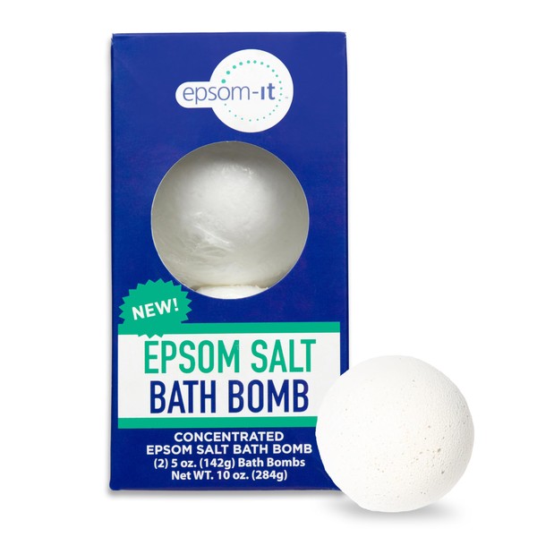 Epsom-It Epsom Salt Bath Bomb - Magnesium Sulfate Epsom Salts
