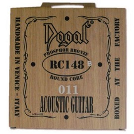 Dogal® RC148B Acoustic Guitar Set Phosphor Bronze Strings for Acoustic Guitar Phosphor Bronze Round Core 011/050