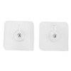 Water Ripple Toothbrush Holder Acrylic Punch Free Wall Mount Toothbrush