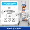 MR.SIGA Bathtub Drain Strainer, Stainless Steel Shower Bathtub Drain Hair