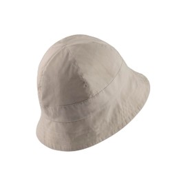 Sterntaler Safari Hat Plain - Safari Hat Made of Organic Poplin with UV Protection 50+ - Unisex Children's Hat Plain - Children's Sun Hat for Optimal Sun Protection, beige, 51