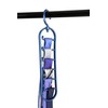Premier Housewares Tie Organiser - Indigo, Set of 2