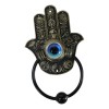Ebros Gift Sacred Symbols Hand of God Hamsa Palm Glass