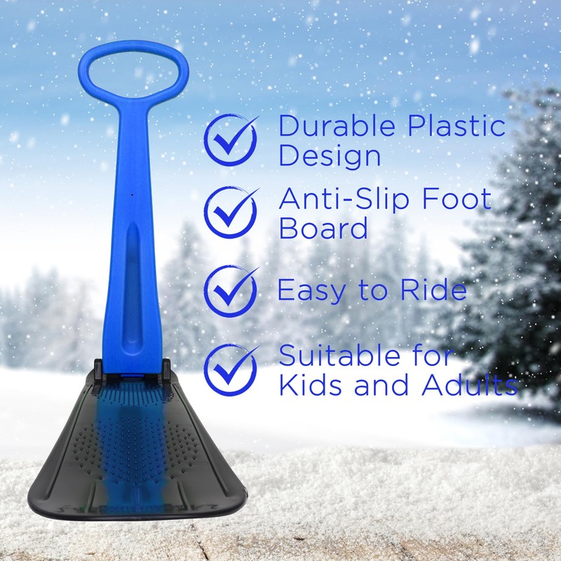 Slippery Racer Kid's Lightweight Compact Foldable Cold Resistant Downhill Outdoor