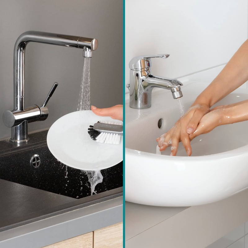 EASYmaxx Flow Regulator for Water Taps, Water Saving up to