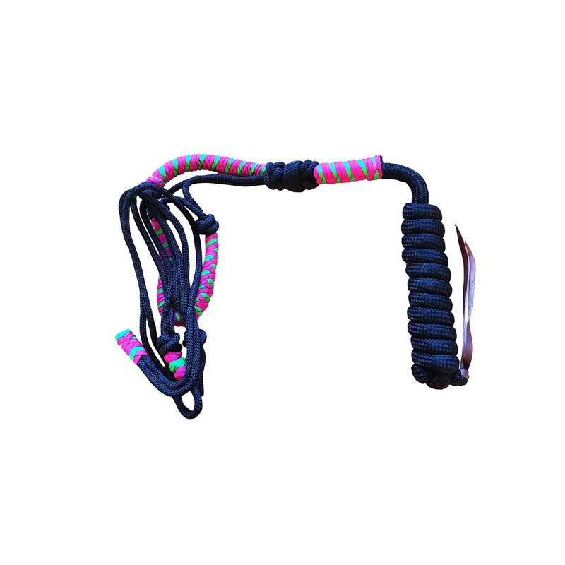 Knot Halter with Rope for Horses - Padded Nose and