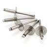 Stainless Steel Pop Rivets 3/16 Diameter (#6) Large Flange Blind