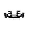 NICEYRIG 15mm Double Hole Rod Clamp with ARRI Standard Rosette