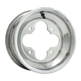4/156 Douglas A5 Wheel 10X5 3.0 + 2.0 Polished Aluminum for Yamaha RAPTOR 700 2006-2018