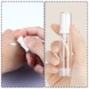 Kzvsiy 5 Pcs 10 ml Airless Pump Bottles, Refillable Clear