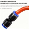 NANLACH Push to Connect Fitting, 14mm Tube OD Pneumatic Quick