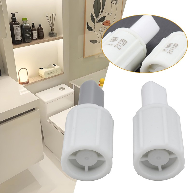 VGOL 1 Pair of Rotary Damper Hinges Plastic Left and