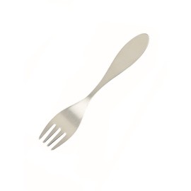 OGISO OGST-09 Wide Handle Fits Children's Hands! 2-3 Years Old Fork Silver