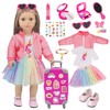 American 18 Inch Doll Clothes and Accessories Set Includes 18