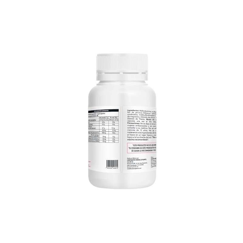 Glucosamina Duo Pack, 60 Cápsulas por Frasco (120 Cápsulas)