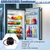 Threlaco EAU64843805 Condenser Fan Motor Assembly Compatible with LG Refrigerator