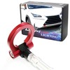 iJDMTOY Red Track Racing Style Tow Hook Ring Compatible with