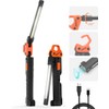 Anylight Led Work Light,400LM Foldable Mechanic Light, Rechargeable Flashlight with