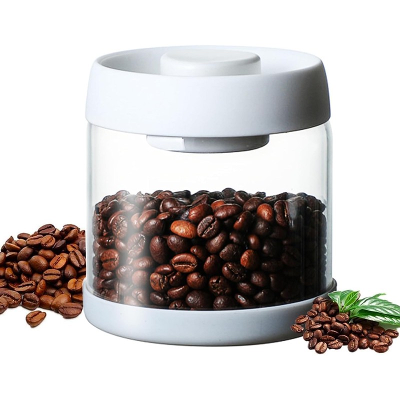 Automatic Vacuum Canister, Vacuum Storage Container, 16.9 fl oz (500