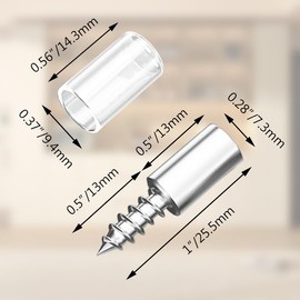Alamic Shelf Pegs Shelf Pins 50 PCS Shelf Support Pegs with Anti-Slip Sleeve Shelf Brackets Pegs Shelf Holders Pegs Cabinet Shelf Supports Bookshelf Pegs for Shelves