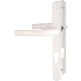 Handle on Plate Narrow White Key I Square 8 mm Tokio Hoppe and Cie