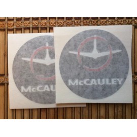 McCAULEY PROPELLER DECALS  *SET OF 2!*
