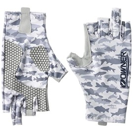 Owner Sunblock Multi Gloves, OWNER White Fish Camo, S/M