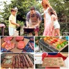 5 Pieces Grill Baking Mat, BBQ Grill Mat Set, Non-Stick