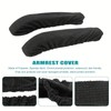 2Pcs Office Chair Arm Cover,Chair Armrest Covers, Office Seat Hand