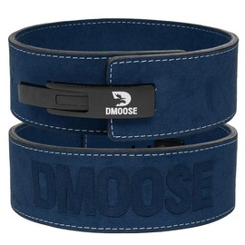DMoose 10MM Lever Weightlifting Belt With Lumbar Support - Color: Blue, Size: XL