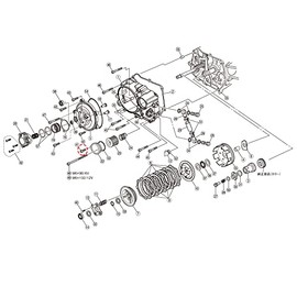 Daytona 32784 Cap Screw, M6 x 0.6 inches (15 mm), Clutch Kit for Monkey, Stainless Steel, 1 Piece