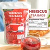 Indochine Blends Hibiscus Tea Bags | 100% Pure Hibiscus Flower