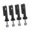 Cryfokt 360 Degree Rotation Knuckle, Stainless Steel Lockable Mount Pins