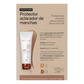 Protector Aclarador Fps50 Claro/medio Chronos Natura 50ml