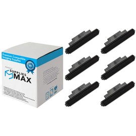 SuppliesMAX Compatible Replacement for DPSE1120 Black Ink Rollers - Replacement to Seiko IR-72