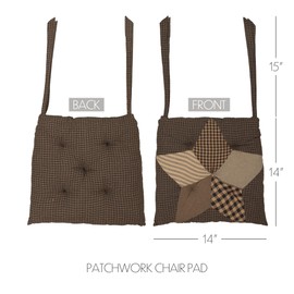VHC Brands Farmhouse Star Chair Pad