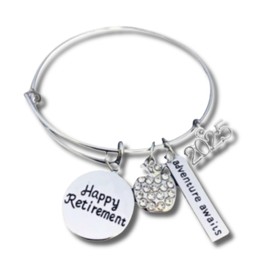 2025 Teacher Retirement Bracelet, Teacher Jewelry, Teacher Retirement Gift - Show Your Teacher Appreciation