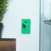Rangus3D Abstract Cube Light Switch Plate - Pixel Game Light