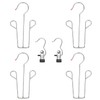 Stainless Steel Shoe Drying Rack 4 Pack, Shoe Hanger(A)