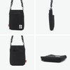CHUMS Recycle Mesh Pocket Shoulder Bag, Black, Free size