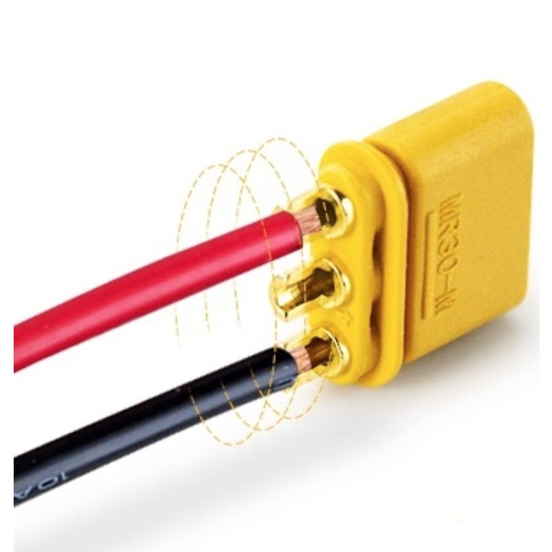 Mr. Stecker Modellbau® Premium MR30 R30 Original Amass 3-Pin 3-Pin