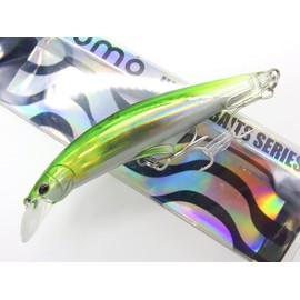 momolures - Tide Control Minnow 95 120 lip in belly system for Bass, Seabass, Salmon lure fishing. (95mm - BABY AYU)