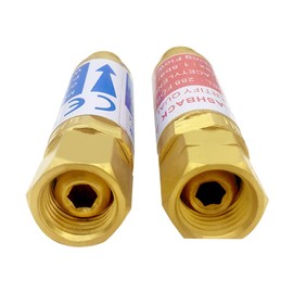 Joywayus Oxygen Acetylene Flashback Arrestors Set Regulator End 9/16-18 Threads B Size