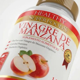 Vinagre De Manzana Premium 100 Caps 500mg Healthy Superfoods Sabor Sin Sabor                                                                          