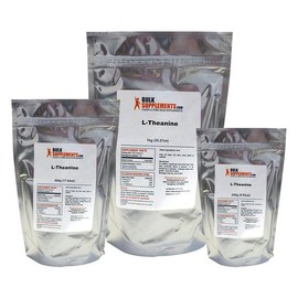벌크서플리먼트 퓨어 L-테아닌 파우더 100g (슈가프리) Bulk Supplement Pure L-Theanine Powder 100g (Sugar Free)