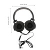 SEWACC 1pc Stereo Noise Reduction Headset Lightweight Head Mounted Headphones
