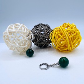 Mall of Style Potara Earrings for Men & Women - Anime Earrings - Agate Potara Jewelry - Japanese Jewelry, Metal, Agate